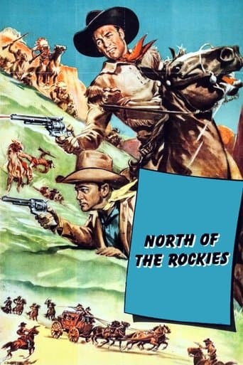 Movie poster for North of the Rockies