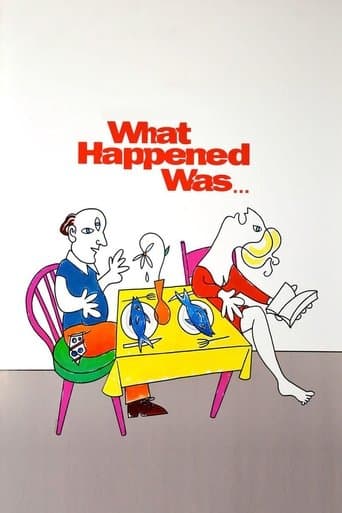 Movie poster for What Happened Was...
