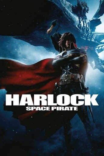 Movie poster for Space Pirate Captain Harlock