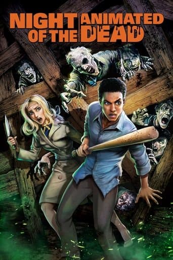 Movie poster for Night of the Animated Dead