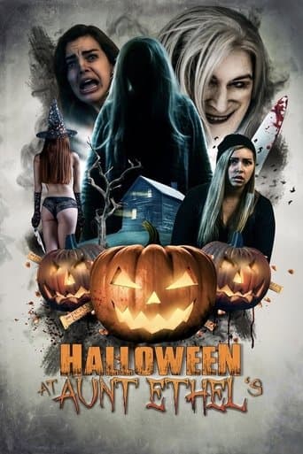 Movie poster for Halloween at Aunt Ethel's