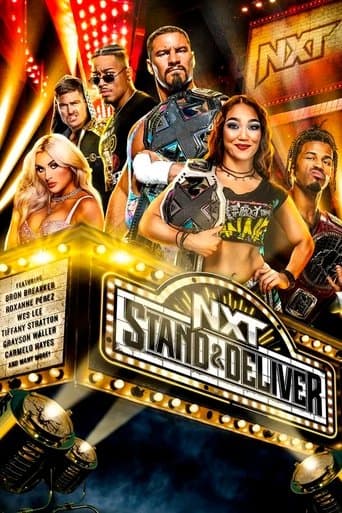 Movie poster for WWE NXT Stand & Deliver 2023