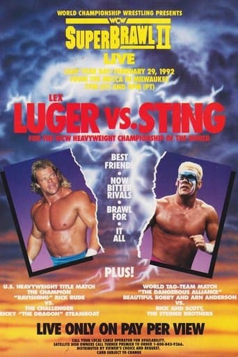Movie poster for WCW SuperBrawl II