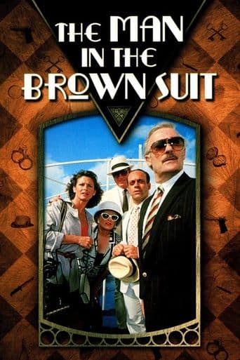 Movie poster for The Man in the Brown Suit