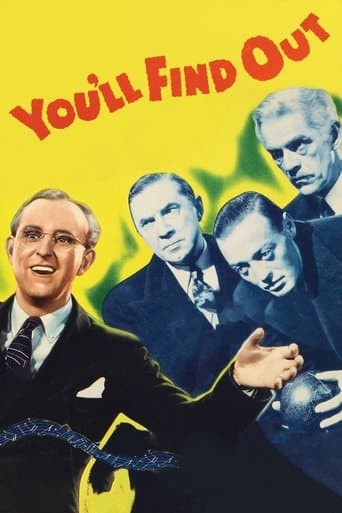 Movie poster for You'll Find Out