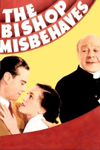 Movie poster for The Bishop Misbehaves