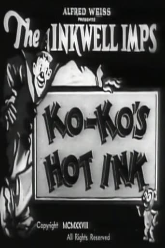 Movie poster for Ko-Ko's Hot Ink