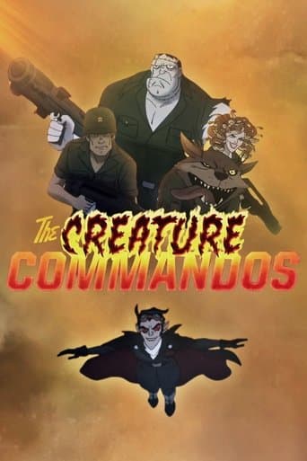 Movie poster for The Creature Commandos