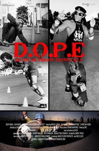 Movie poster for D.O.P.E. - Death Or Prison Eventually