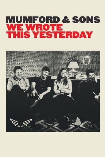 Movie poster for Mumford & Sons: We Wrote This Yesterday