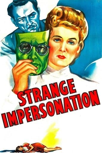Movie poster for Strange Impersonation