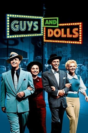 Movie poster for Guys and Dolls