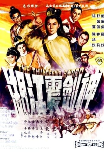 Movie poster for The Thundering Sword