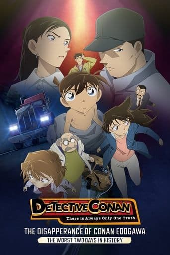 Movie poster for The Disappearance of Conan Edogawa: The Worst Two Days in History
