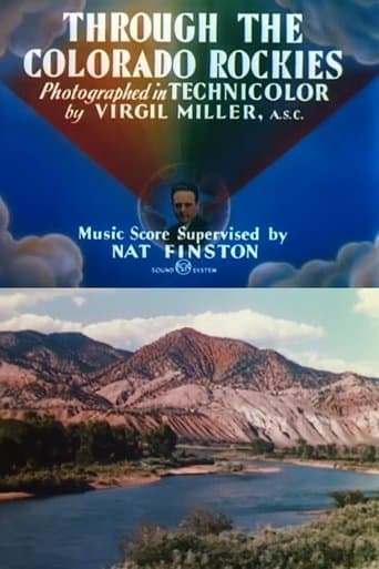 Movie poster for Through the Colorado Rockies