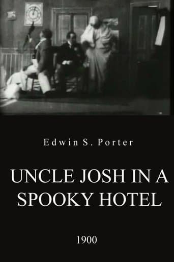Movie poster for Uncle Josh in a Spooky Hotel