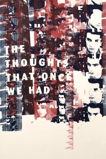 Movie poster for The Thoughts That Once We Had