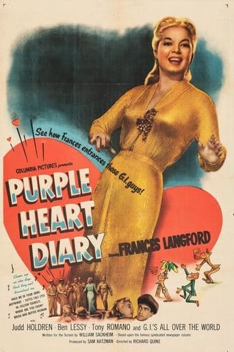 Movie poster for Purple Heart Diary