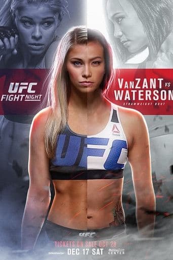 Movie poster for UFC on Fox 22: VanZant vs. Waterson