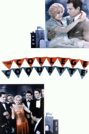 Movie poster for The College Coquette