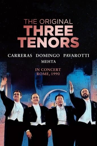 Movie poster for The Original Three Tenors Concert
