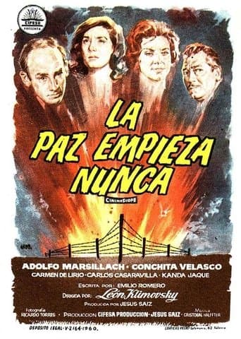 Movie poster for La paz empieza nunca
