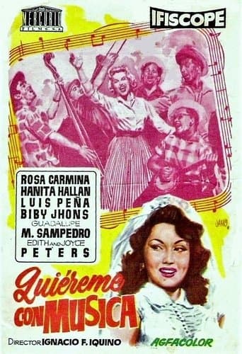 Movie poster for Quiéreme con música
