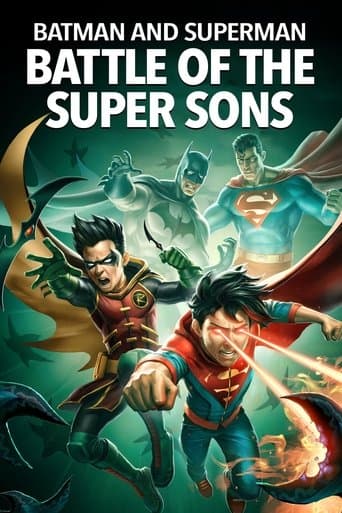 Movie poster for Batman and Superman: Battle of the Super Sons