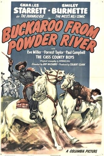 Movie poster for Buckaroo from Powder River