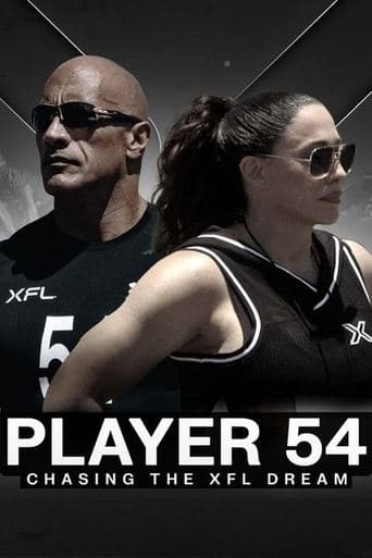 Movie poster for Player 54: Chasing the XFL Dream