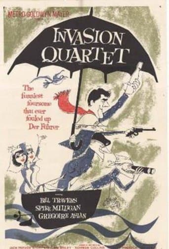 Movie poster for Invasion Quartet