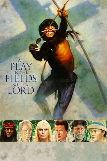 Movie poster for At Play in the Fields of the Lord