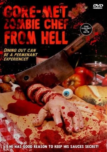 Movie poster for Gore-met, Zombie Chef from Hell