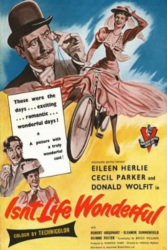 Movie poster for Isn't Life Wonderful!