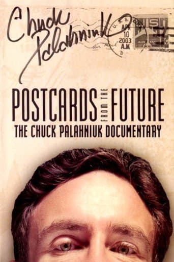 Movie poster for Postcards from the Future: The Chuck Palahniuk Documentary