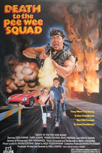 Movie poster for Death To The Pee Wee Squad
