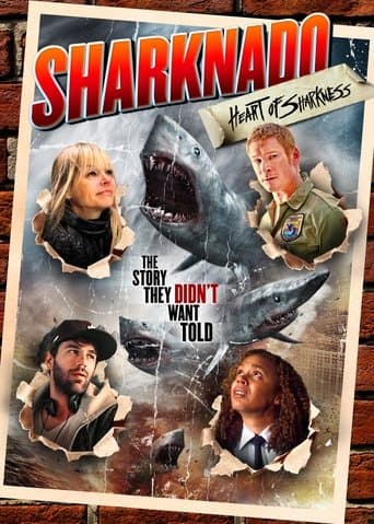Movie poster for Sharknado: Heart of Sharkness