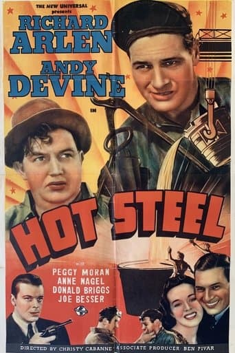 Movie poster for Hot Steel