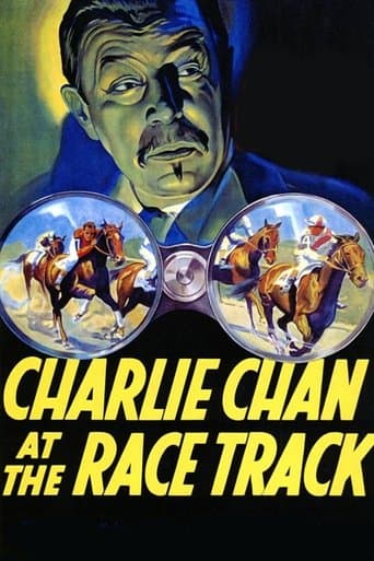 Movie poster for Charlie Chan at the Race Track
