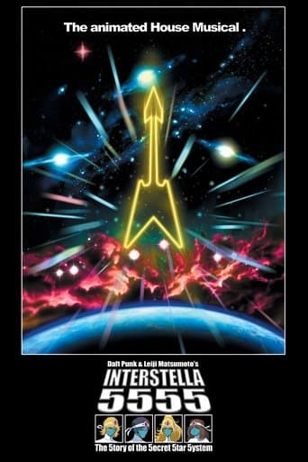 Movie poster for Interstella 5555: The 5tory of the 5ecret 5tar 5ystem
