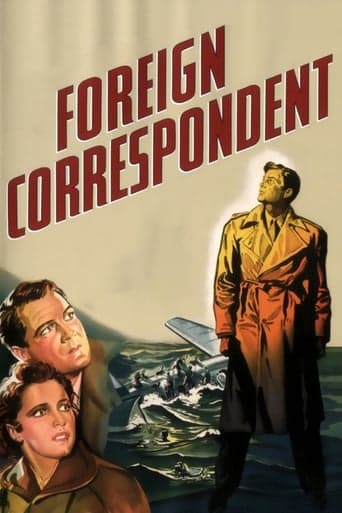 Movie poster for Foreign Correspondent