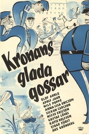 Movie poster for Kronans glada gossar