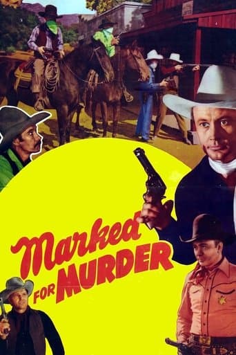 Movie poster for Marked for Murder
