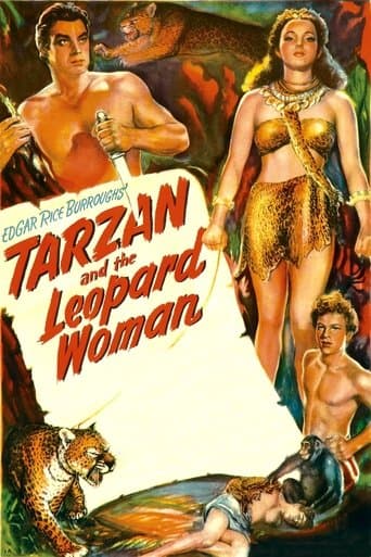 Movie poster for Tarzan and the Leopard Woman