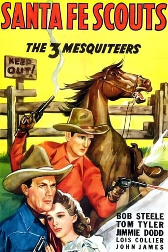 Movie poster for Santa Fe Scouts