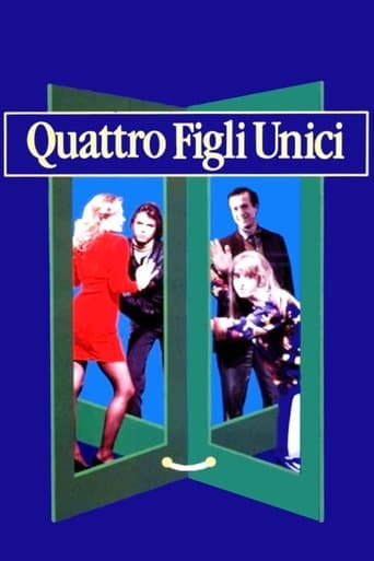 Movie poster for Quattro figli unici