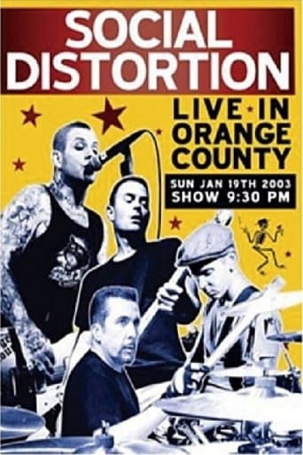 Movie poster for Social Distortion: Live in Orange County