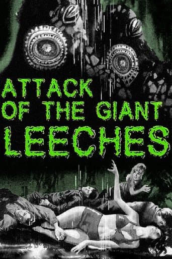Movie poster for Attack of the Giant Leeches