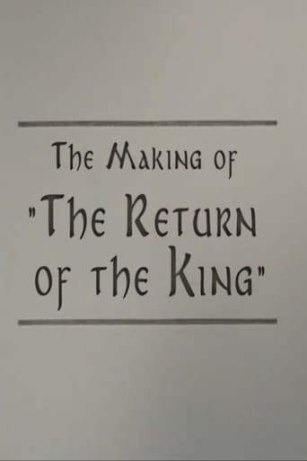 Movie poster for A Filmmaker's Journey: Making 'The Return of the King'