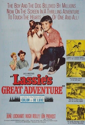 Movie poster for Lassie's Great Adventure